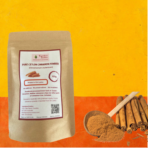 Premium Ceylon Cinnamon Powder 100g Pouch