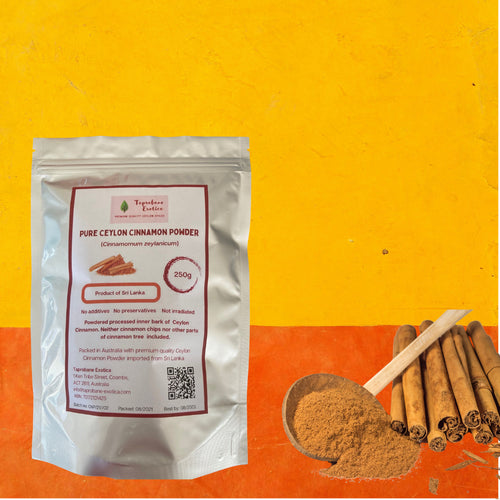 Premium Ceylon Cinnamon Powder 250g Pouch